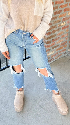 KanCan "Farrah" High Rise Mom Jean