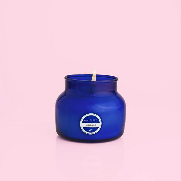 Capri Blue + Pura 8oz Blue Signature Candle Jar