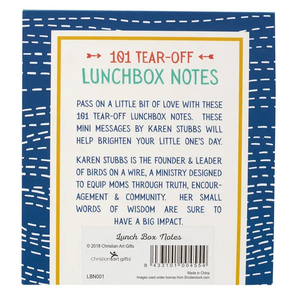 101 Christian Tear Off Lunch Box Notes