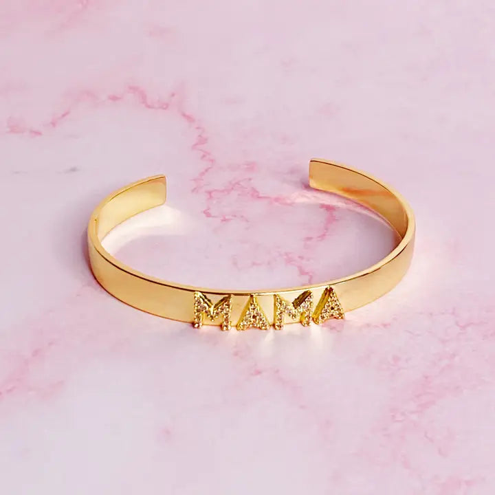 Ellison + Young Golden Mama Bangle Bracelet