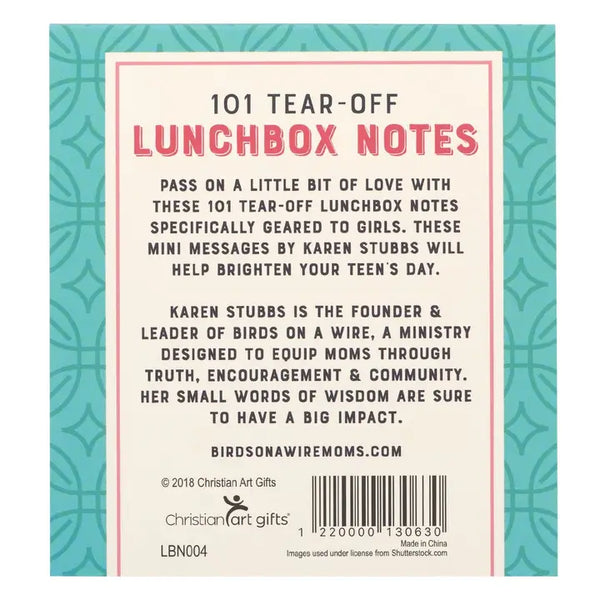 101 Christian Tear Off Lunch Box Notes