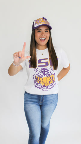 "LSU" Gameday Graphic Tee