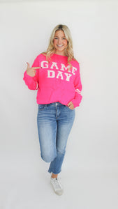 "Game Day" Hot Pink Sweater