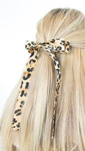 "Guilty As Charged" Leopard Print Hair Bow