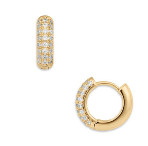 Ellie Vail "Yolanda" Huggie Hoop Earring